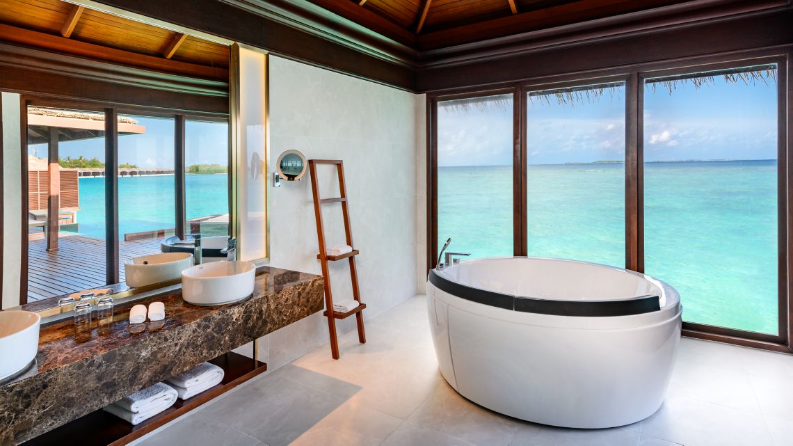 Premium Overwater Villa with Pool at Sheraton Maldives Full Moon Resort & Spa, view 8